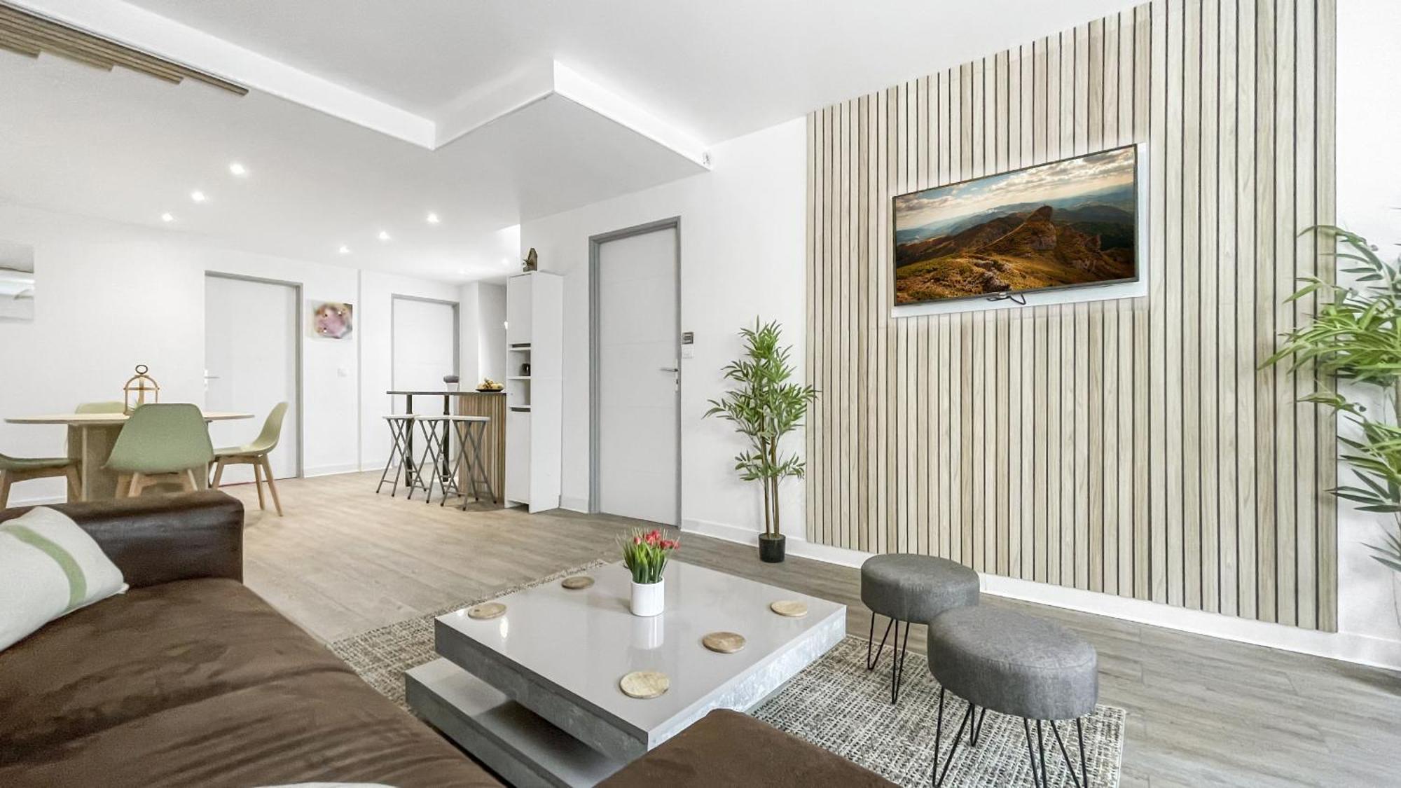 La Coloc Choco - Belle Colocation En Hypercentre / 5 Chambres Privees / Salle De Bains Privative / Proche Gare Et Tram / Wifi Et Netflix Annemasse Luaran gambar