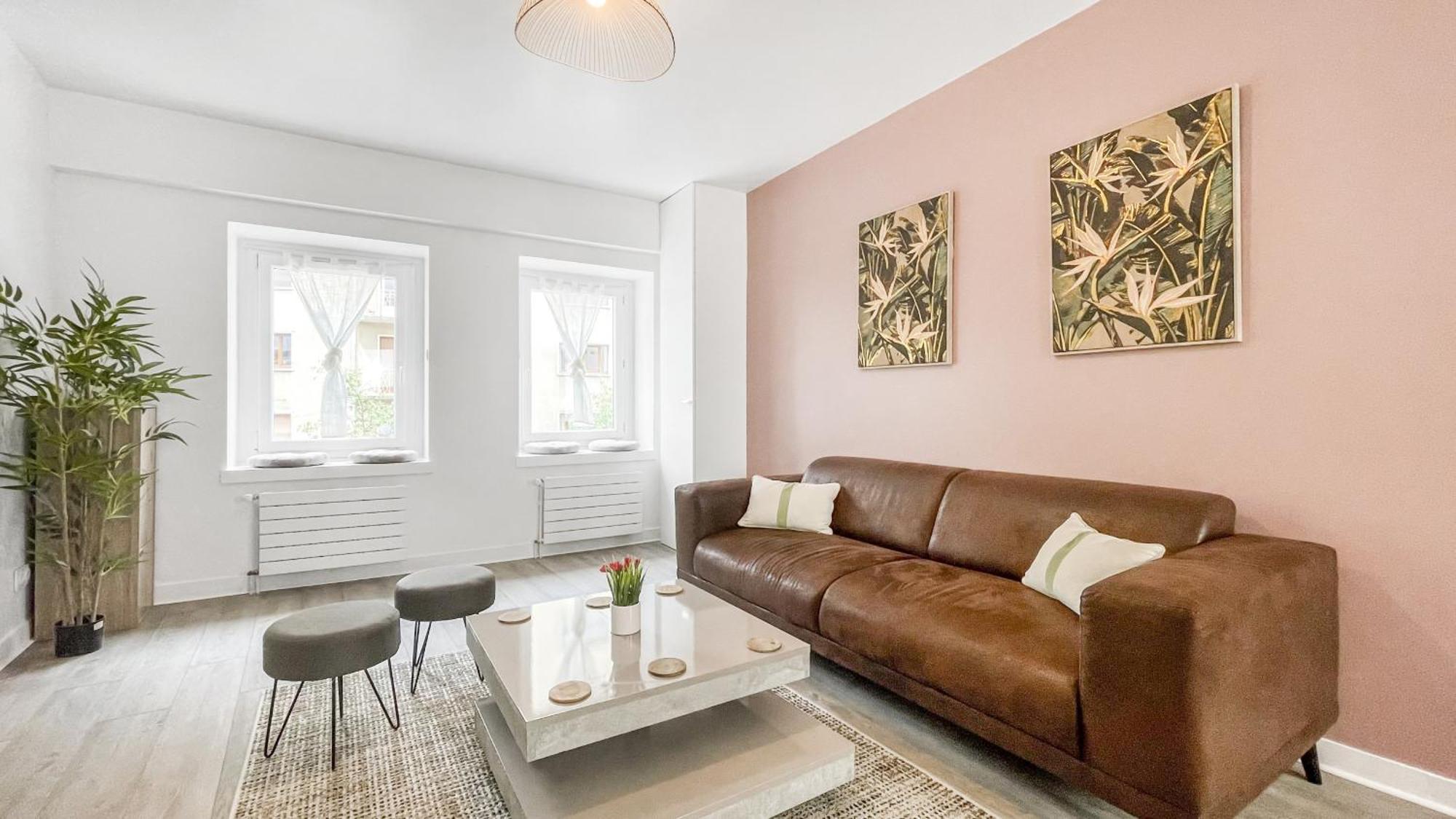 La Coloc Choco - Belle Colocation En Hypercentre / 5 Chambres Privees / Salle De Bains Privative / Proche Gare Et Tram / Wifi Et Netflix Annemasse Luaran gambar