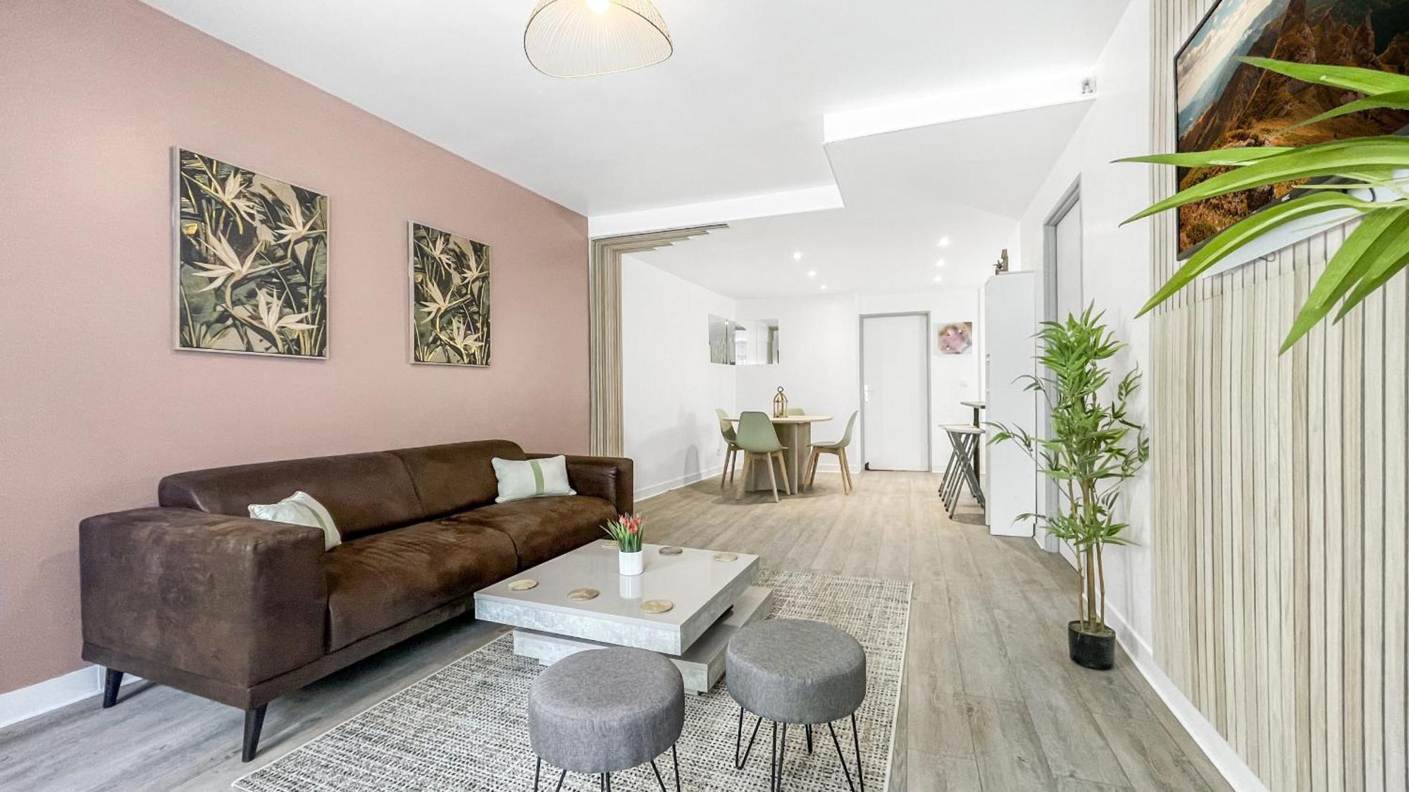 La Coloc Choco - Belle Colocation En Hypercentre / 5 Chambres Privees / Salle De Bains Privative / Proche Gare Et Tram / Wifi Et Netflix Annemasse Luaran gambar